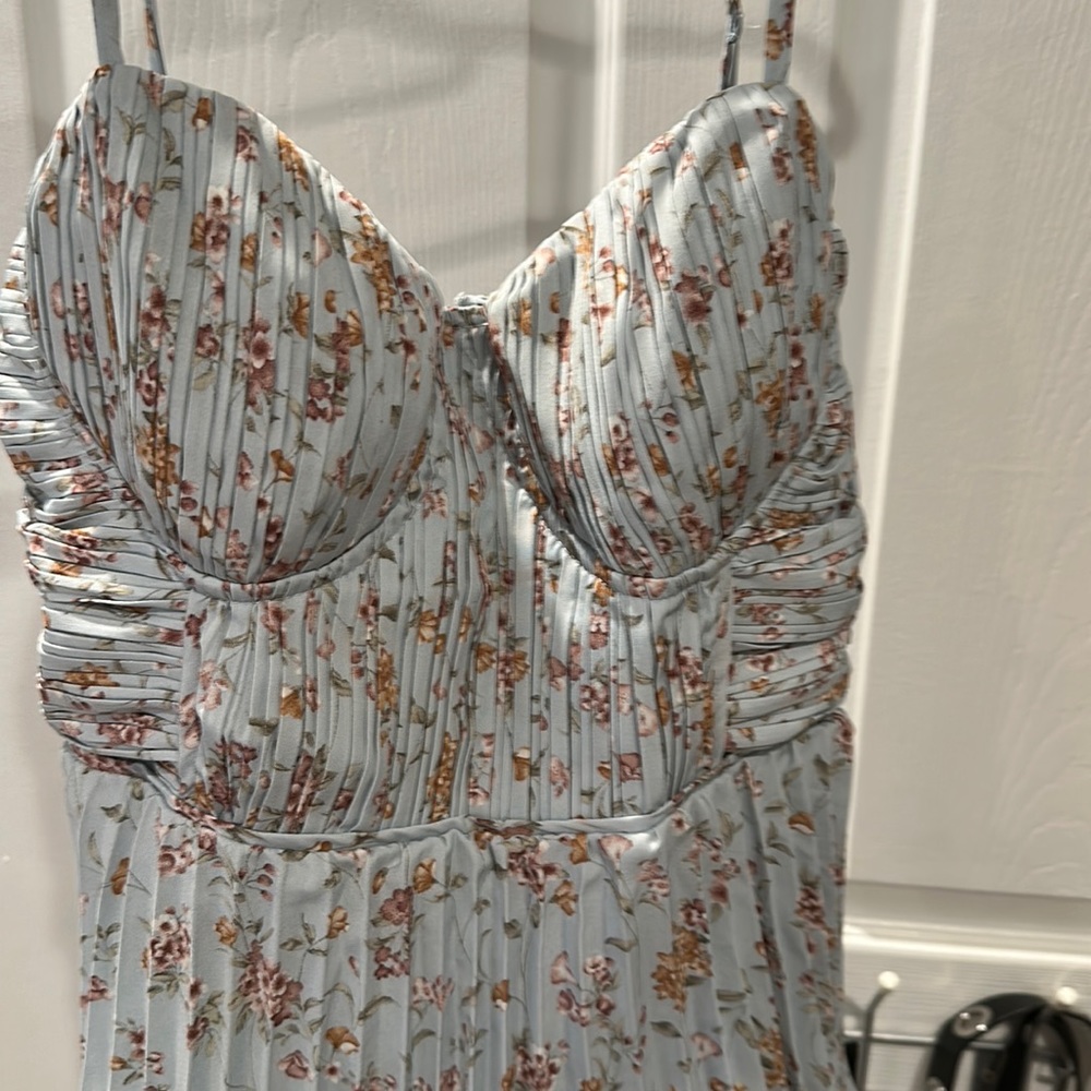 LULUS NWT SIZE M BLUE DRESS